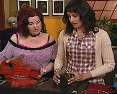 Host Jackie Guerra and Piedra Stone